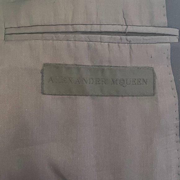 Alexander McQueen Sport Coat black sz 48 - Picture 2 of 6